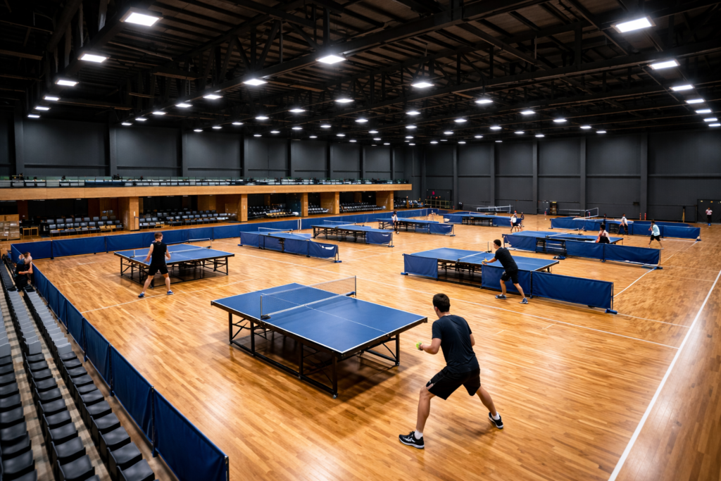 Table tennis court